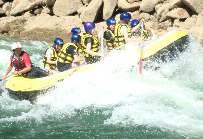 rafting