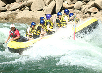 rafting